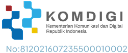 Terdaftar di Kementerian Komunikasi dan Digital Republik Indonesia