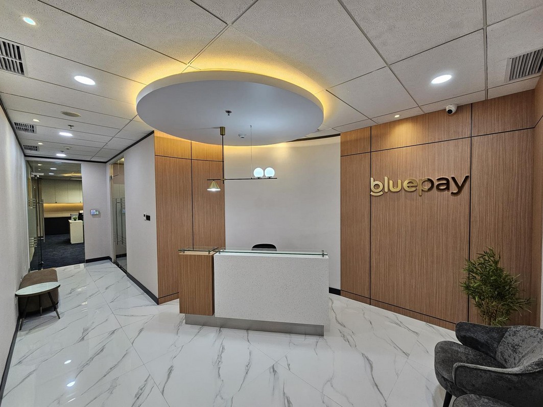 Lobi kantor Bluepay